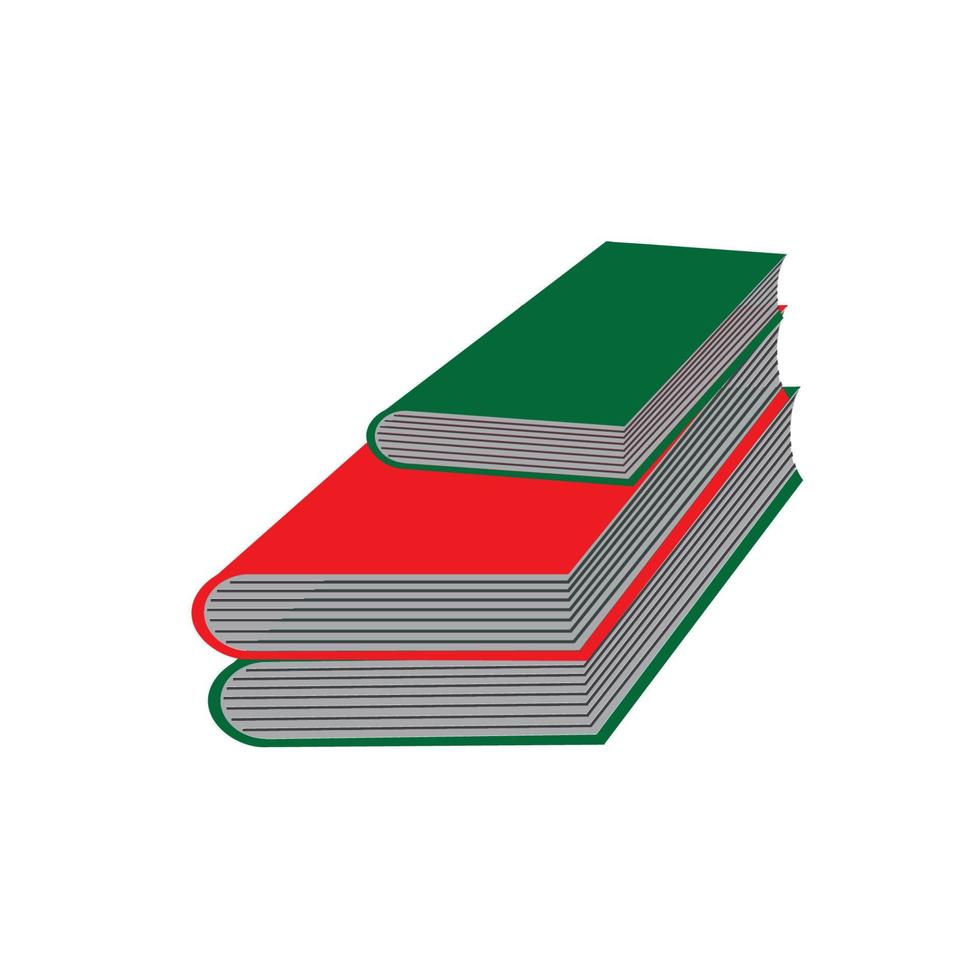 vettore di logo del libro