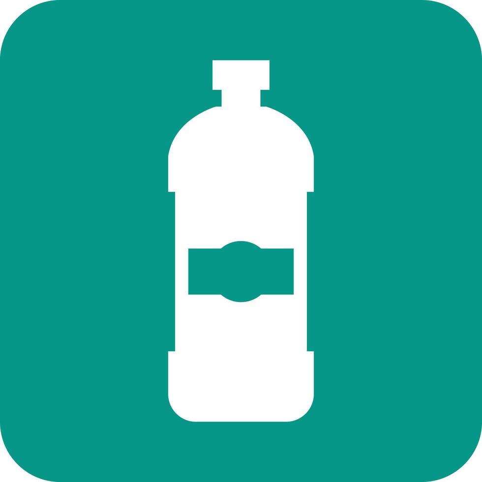 detergente bottiglia glifo il giro sfondo icona vettore