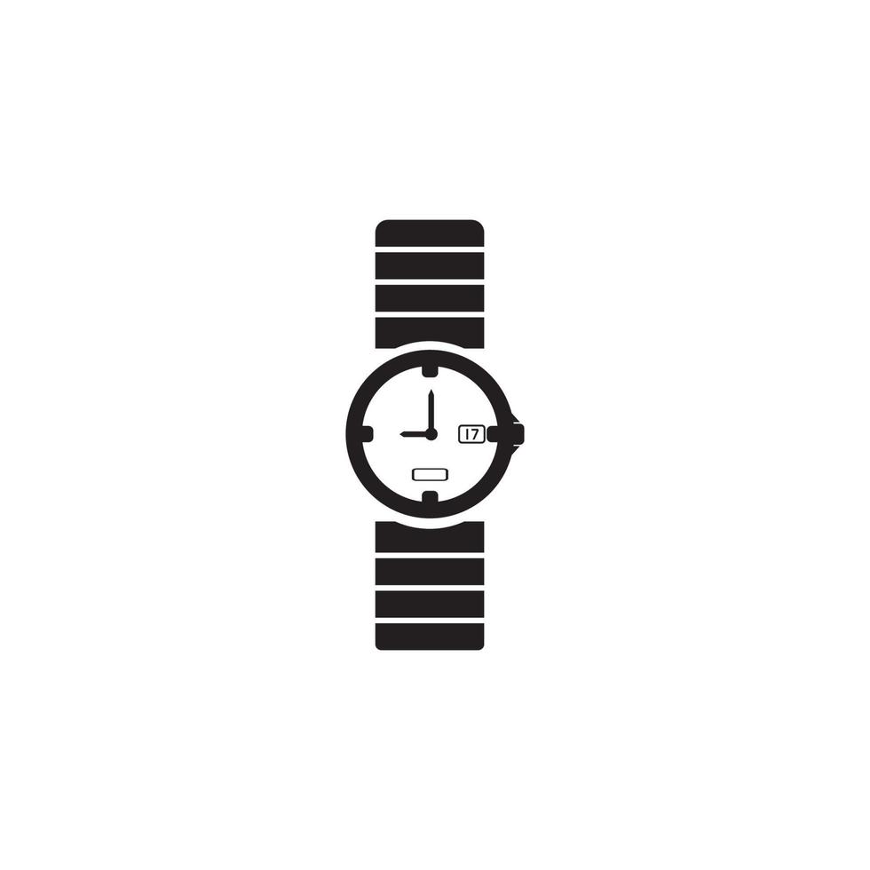 orologi icona logo, vettore design