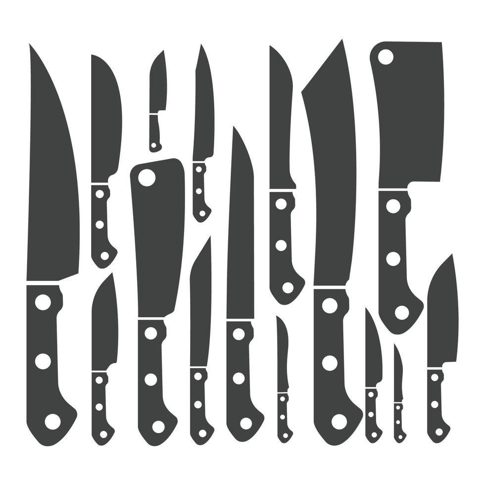 coltello icona modello vettore illustrazione