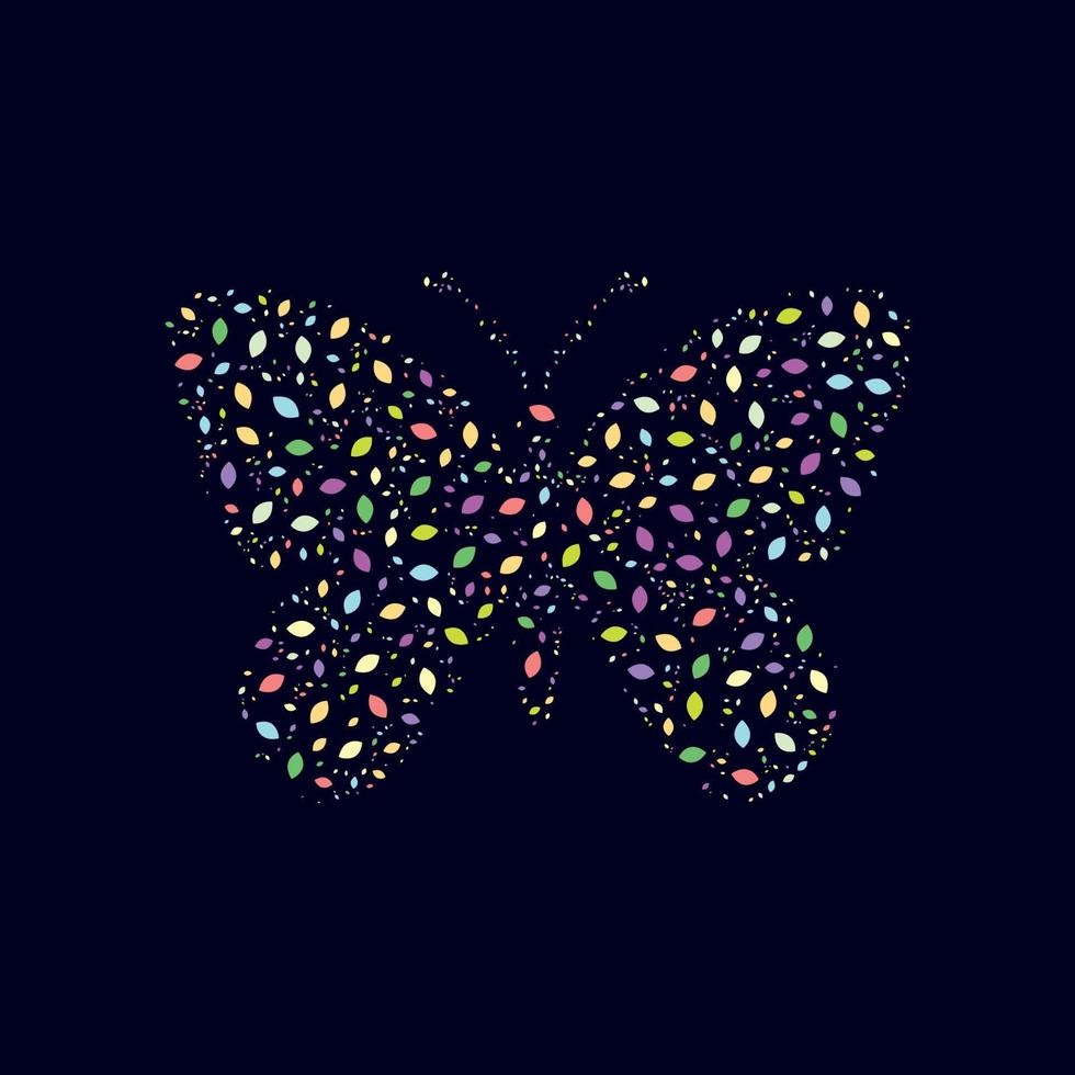 farfalla vettore arte logo