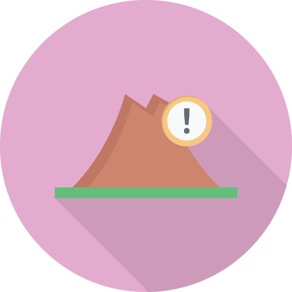 colline Pericolo vettore illustrazione su un' sfondo.premio qualità simboli.vettore icone per concetto e grafico design.