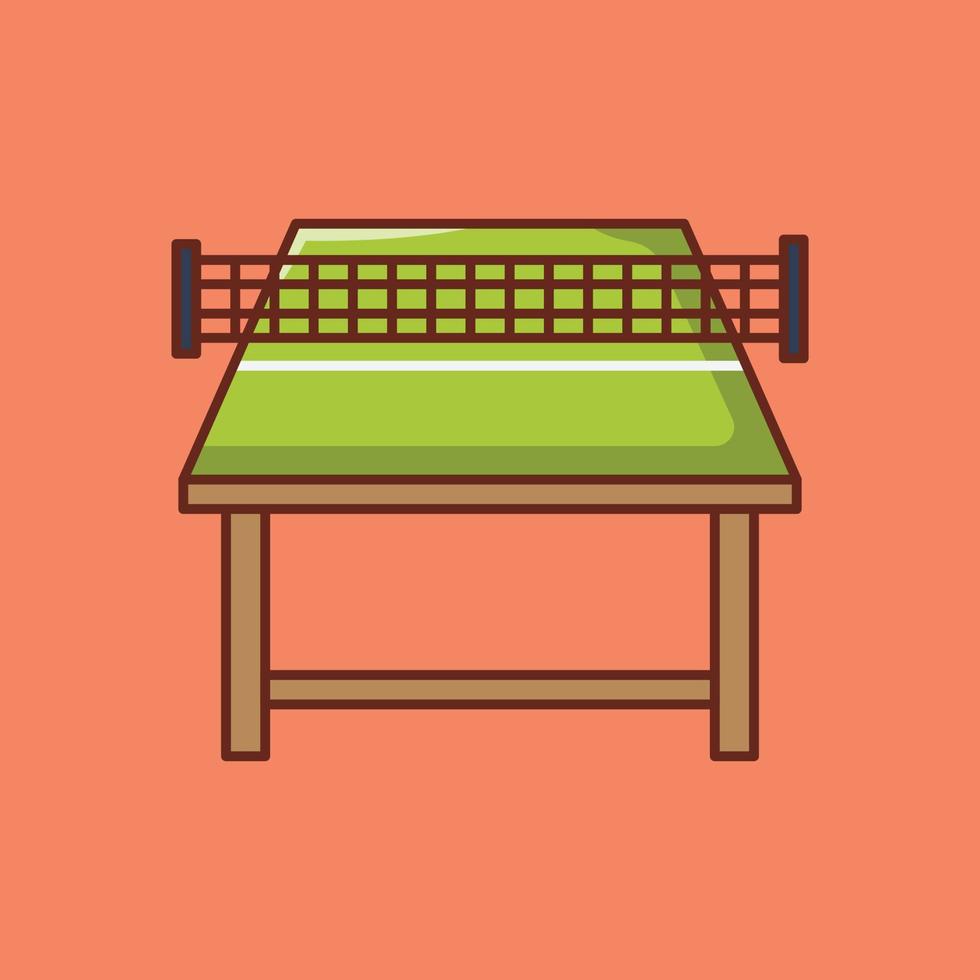 tennis tavolo vettore illustrazione su un' sfondo.premio qualità simboli.vettore icone per concetto e grafico design.