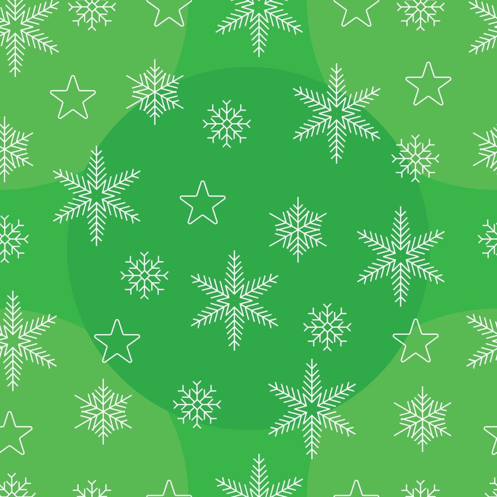 mano disegnato maglia allegro Natale o natale senza soluzione di continuità fiocco di neve design modello. festivo inverno struttura. vettore