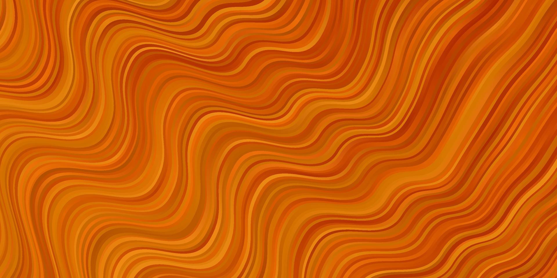 modello vettoriale arancione chiaro con linee.