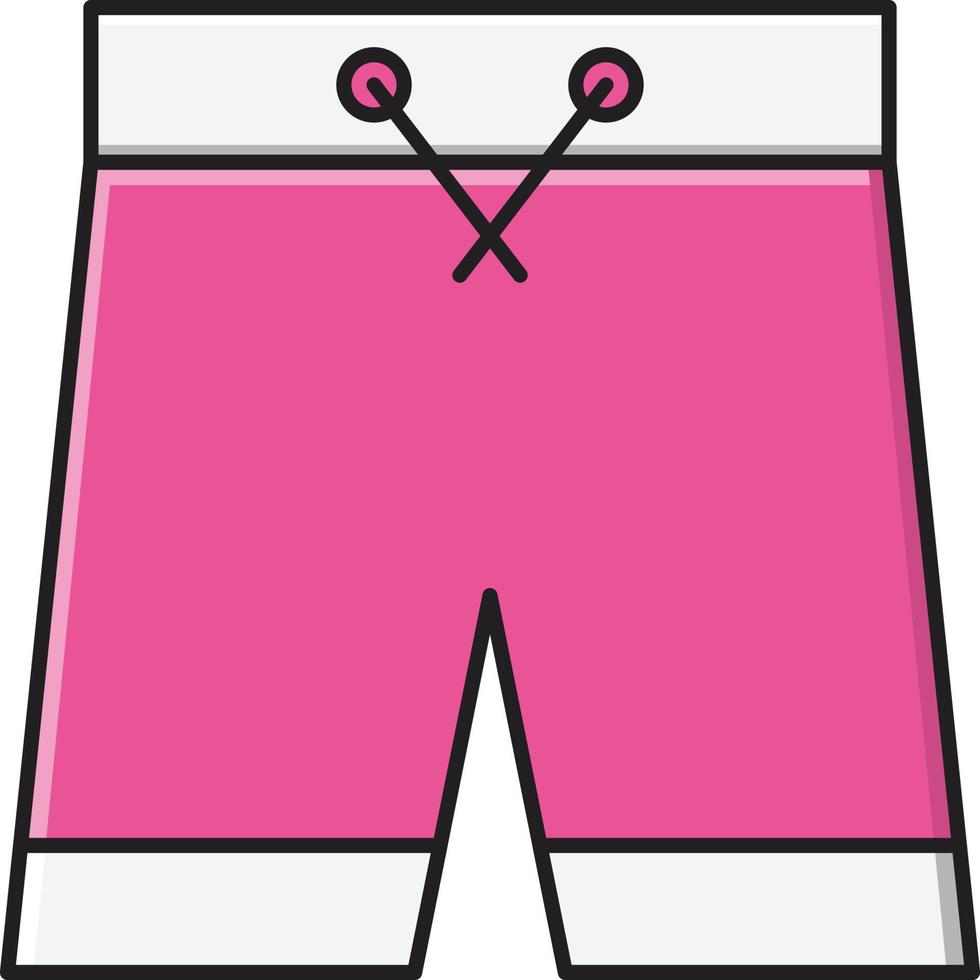illustrazione vettoriale dei pantaloni su uno sfondo. simboli di qualità premium. icone vettoriali per il concetto e la progettazione grafica.
