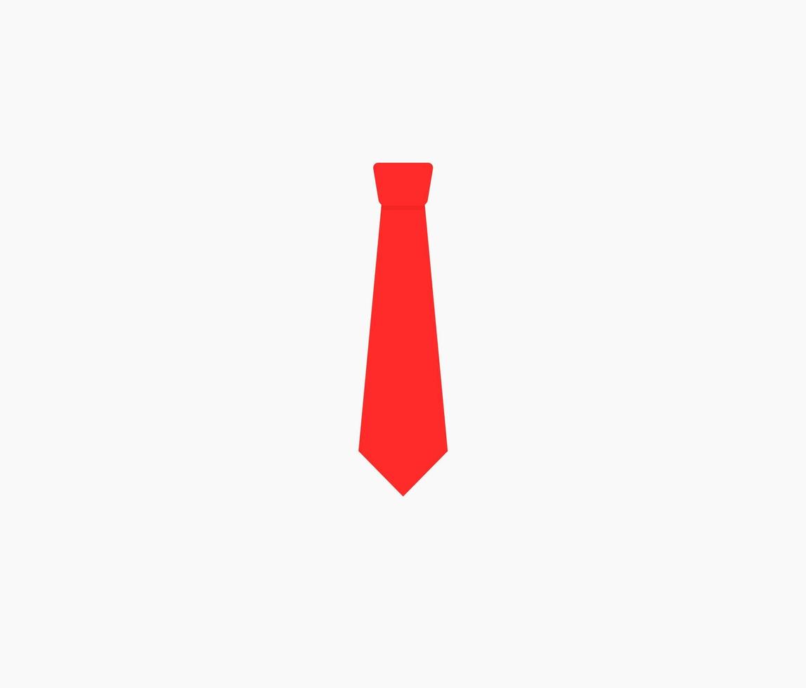 rosso cravatta design vettore