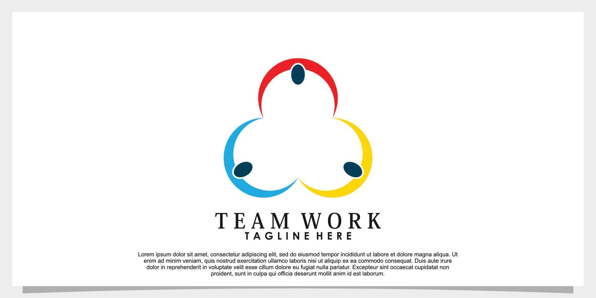 squadra opera logo design vettore con creativo concetto modello