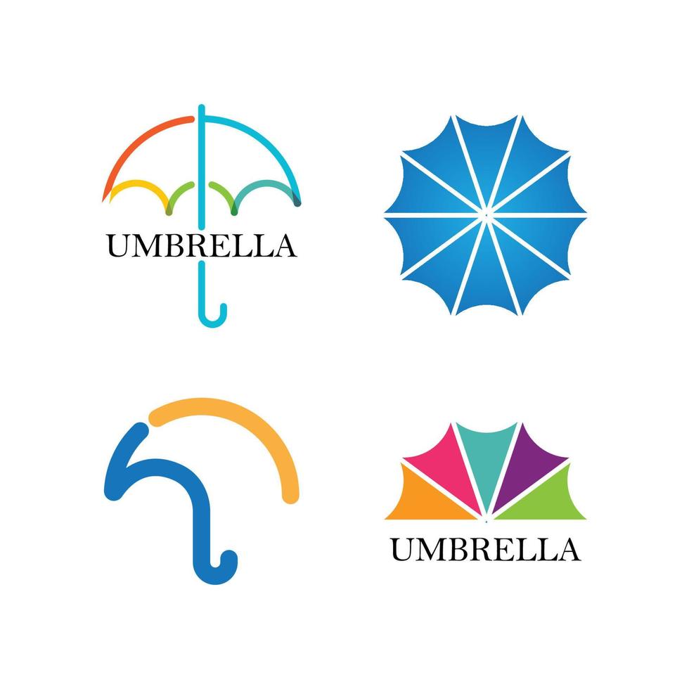 ombrello logo vettoriale