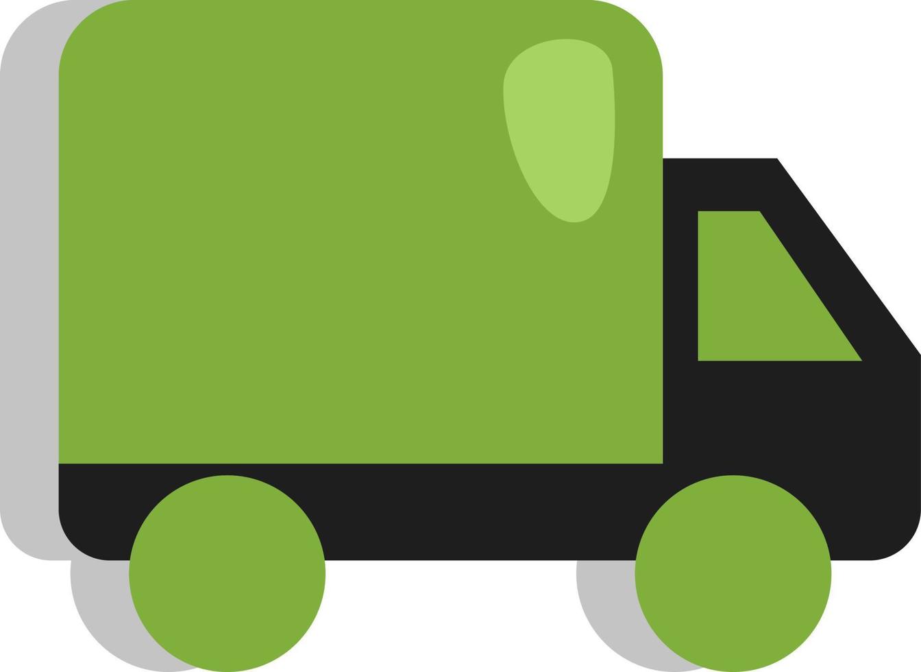 la logistica camion, illustrazione, vettore su un' bianca sfondo.
