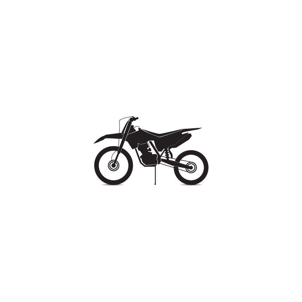 motociclo icona vettore design illustrazione logo