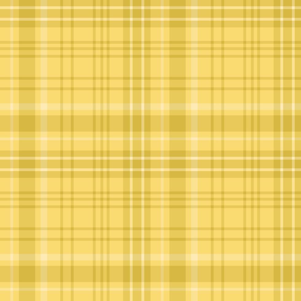 senza soluzione di continuità modello nel accogliente giallo colori per plaid, tessuto, tessile, Abiti, tovaglia e altro le cose. vettore Immagine.