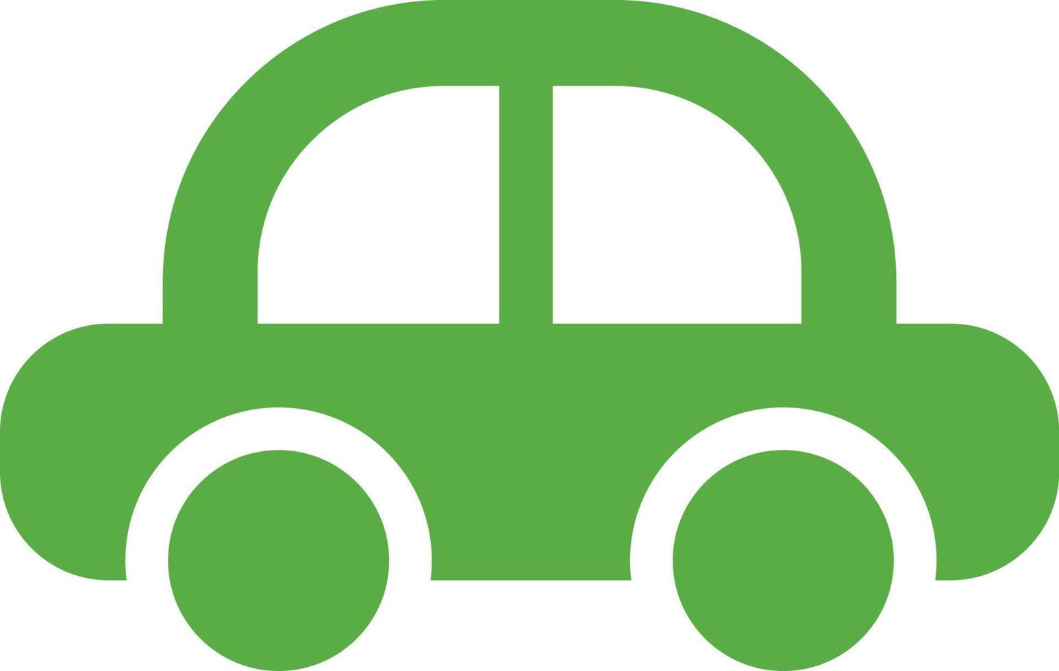 verde macchina, illustrazione, su un' bianca sfondo. vettore