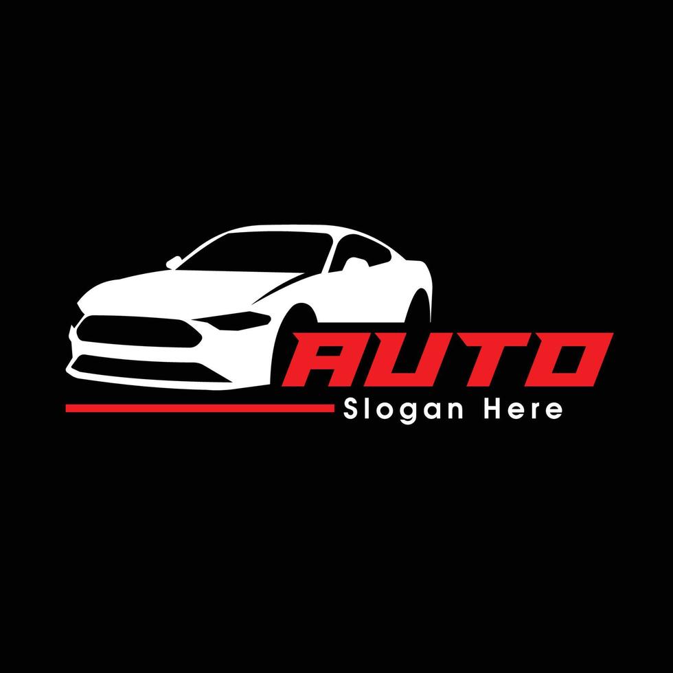 moderno auto logo modello vettore design