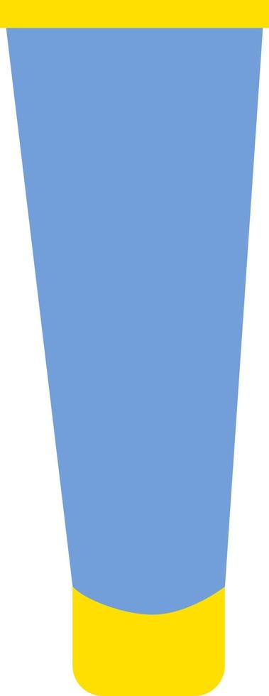 blu dentifricio, illustrazione, vettore su un' bianca sfondo.