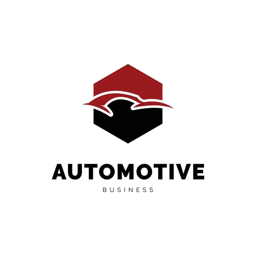 settore automobilistico auto icona logo design modello vettore