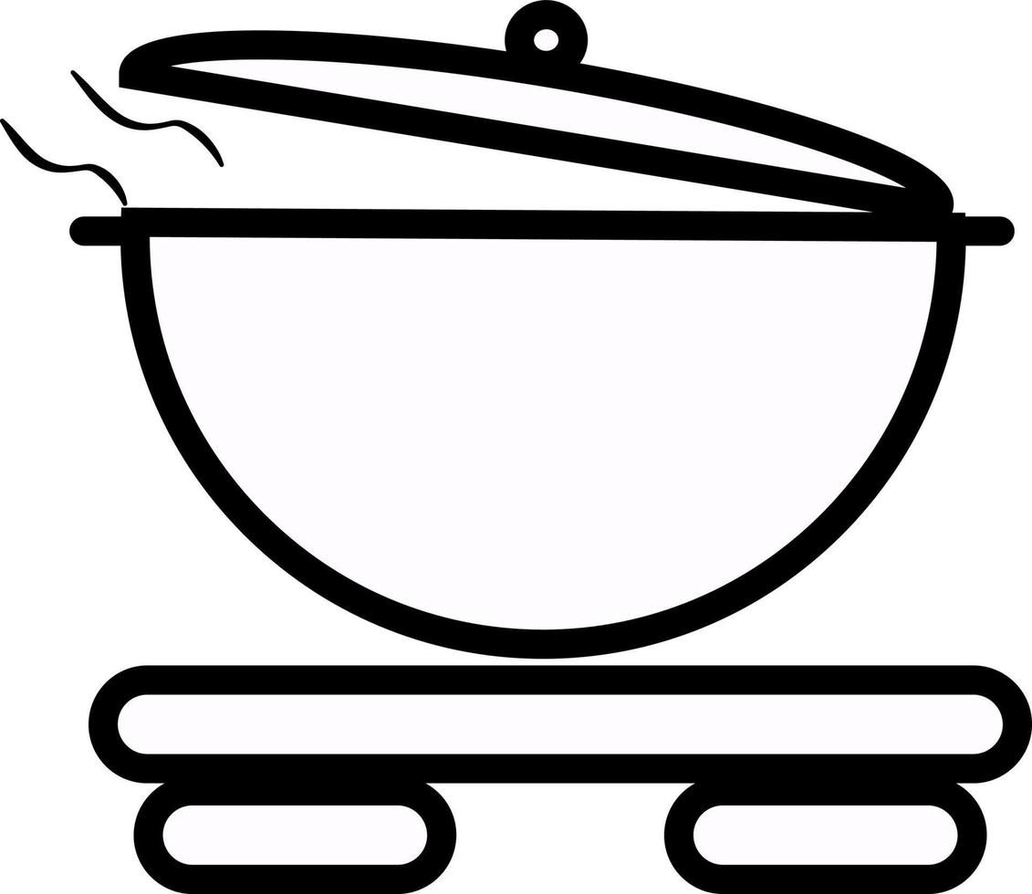 Cinese zuppe, illustrazione, vettore, su un' bianca sfondo. vettore