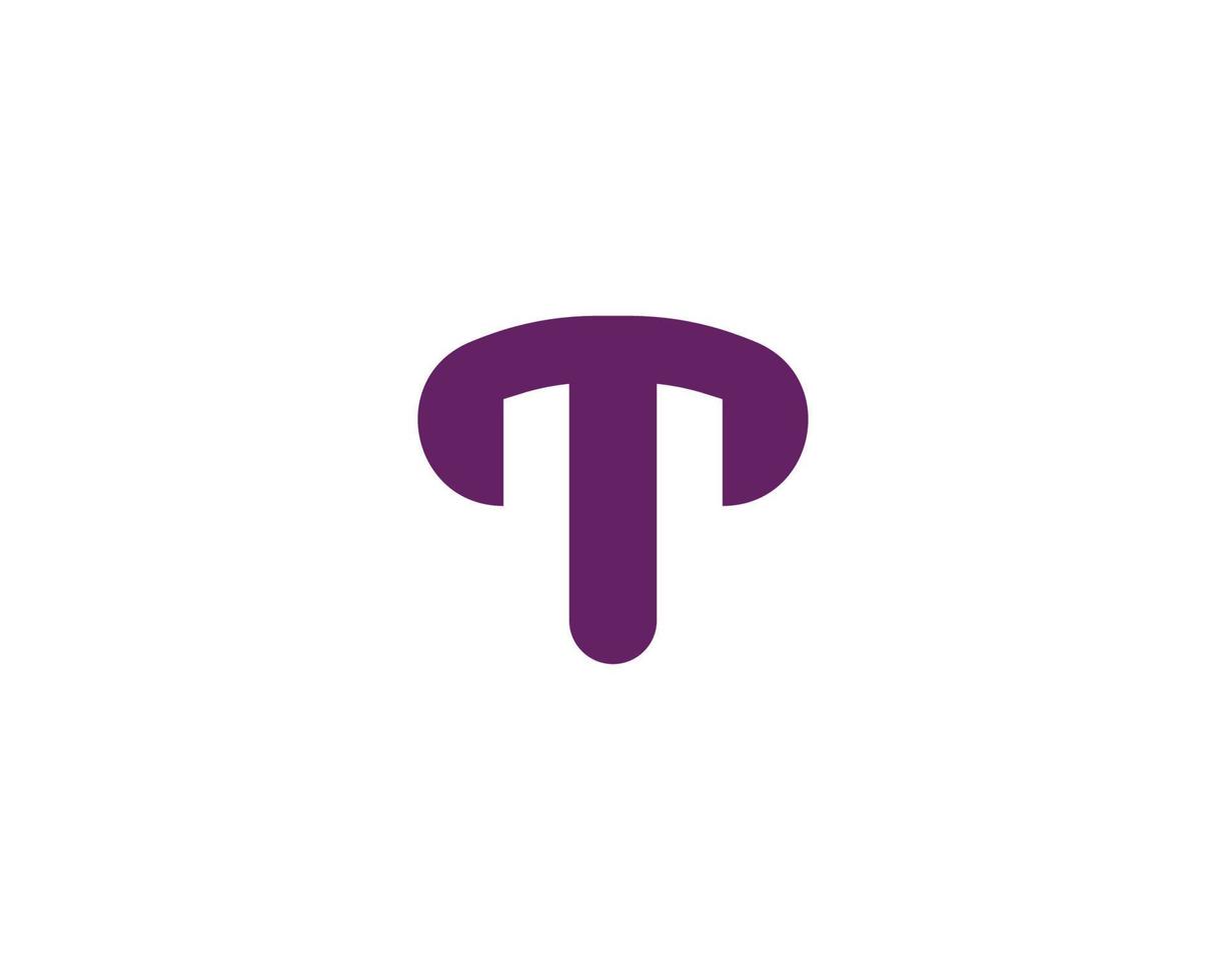 t logo design vettore modello