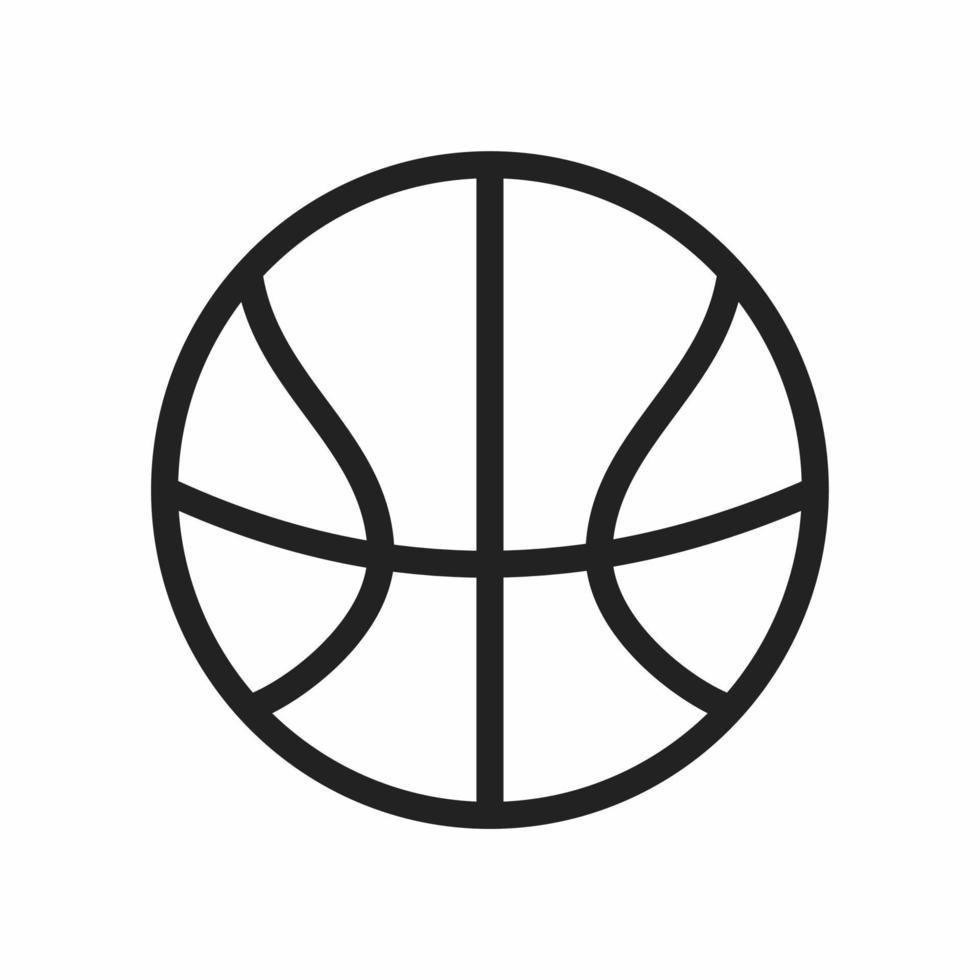 pallacanestro schema icona vettore