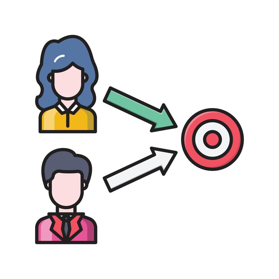 employess risorsa vettore illustrazione su un' sfondo.premio qualità simboli.vettore icone per concetto e grafico design.