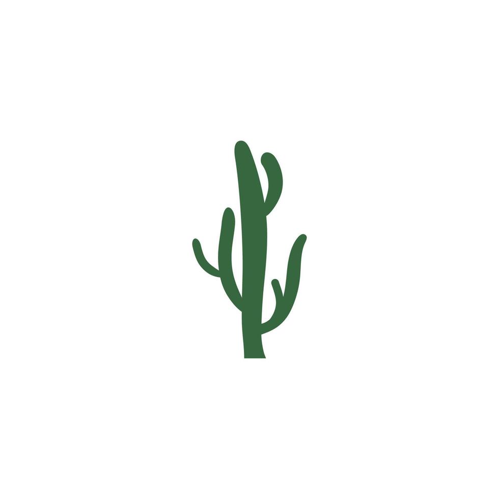 cactus icona logo modello vettore