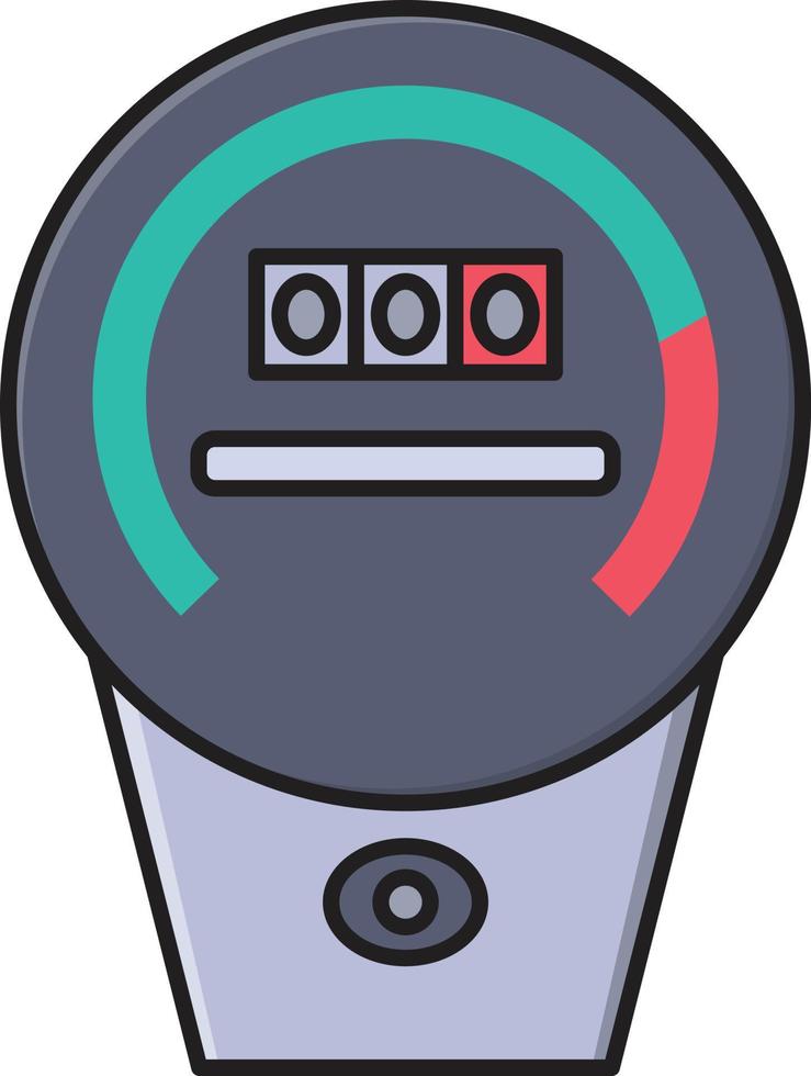 voltaggio metro vettore illustrazione su un' sfondo.premio qualità simboli.vettore icone per concetto e grafico design.