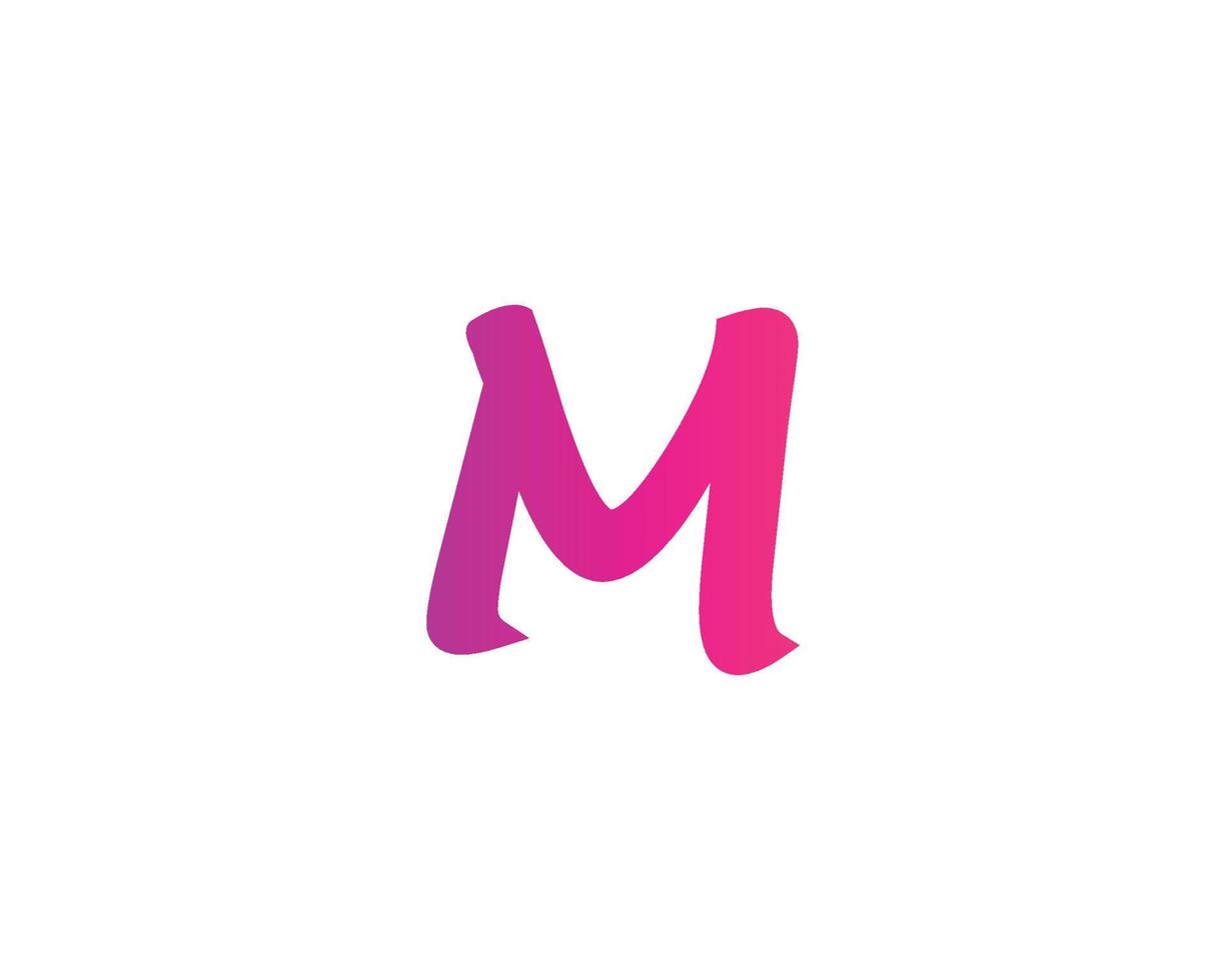 m logo design vettore modello