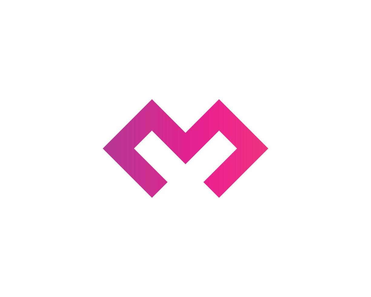 m logo design vettore modello