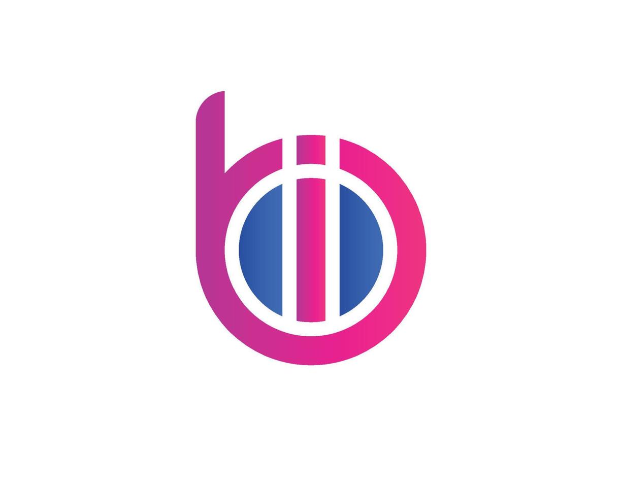 bi ib logo design vettore modello