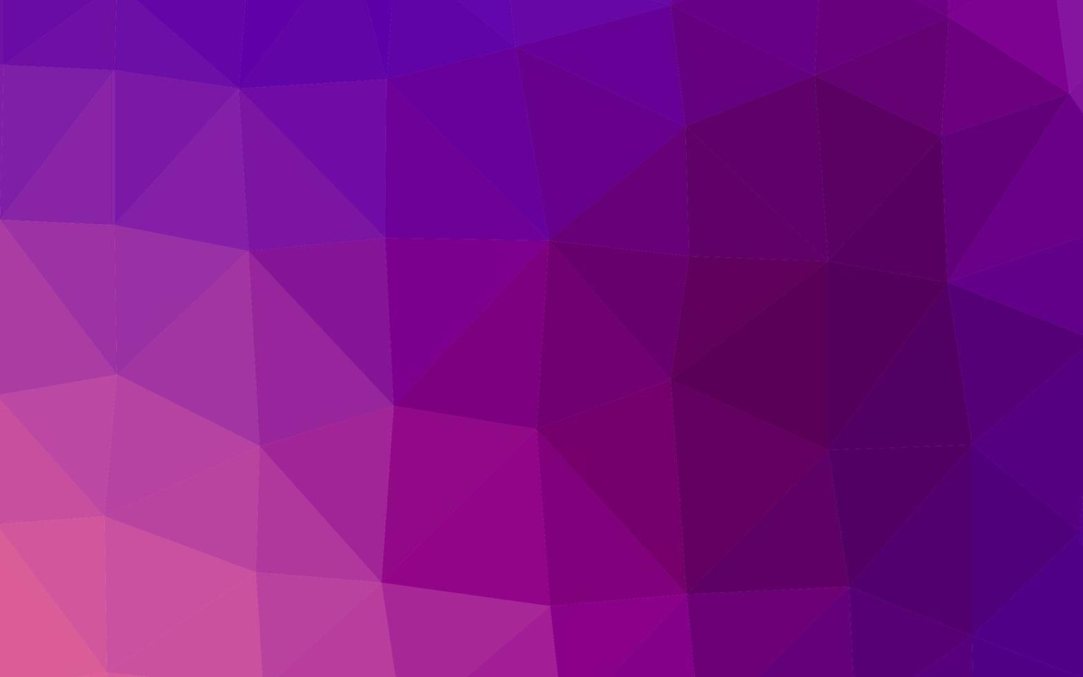 layout poligonale astratto di vettore viola chiaro.