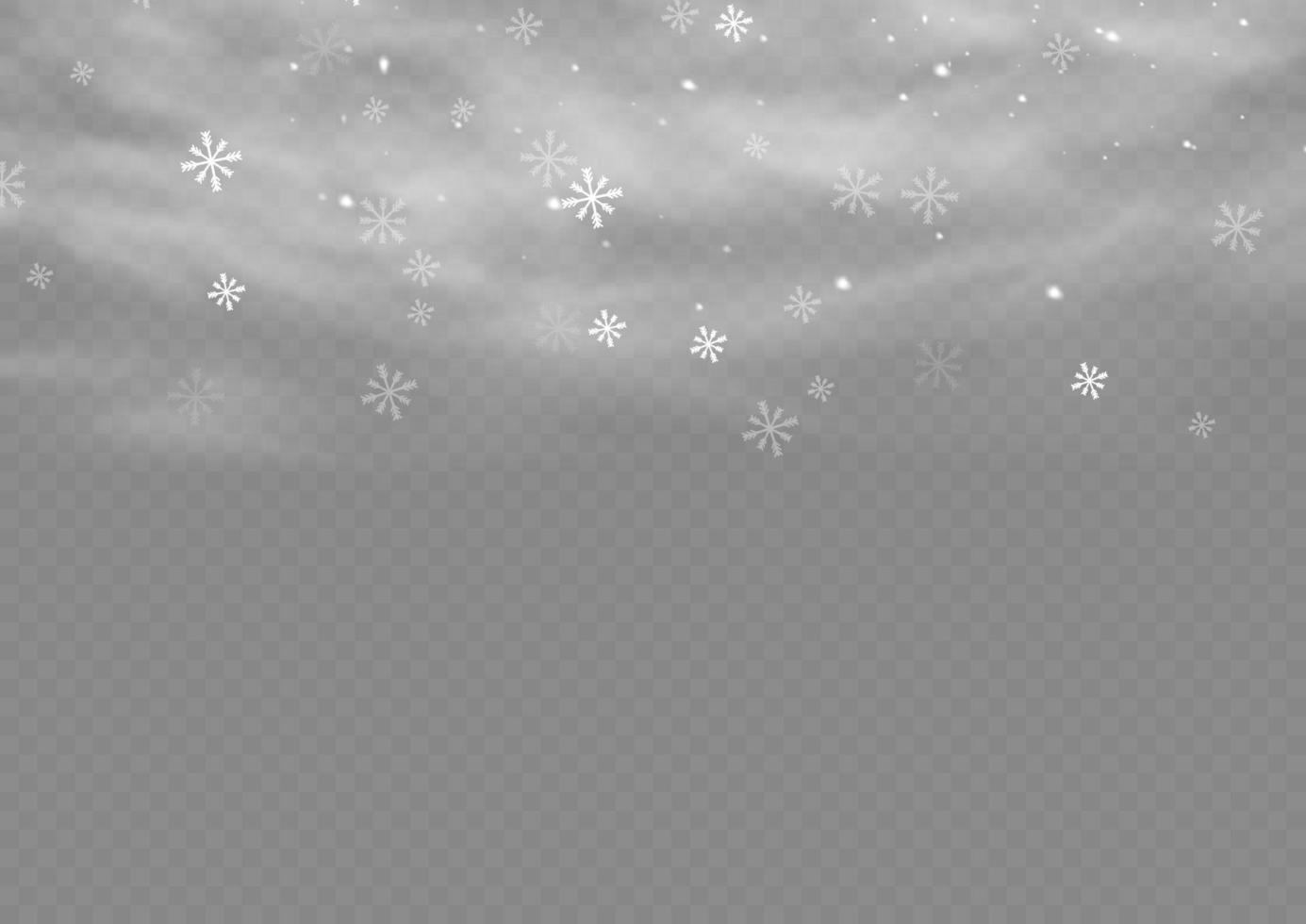 neve e vento. bianca pendenza decorativo elemento.vettore illustrazione. inverno e neve con nebbia. vento e nebbia. vettore