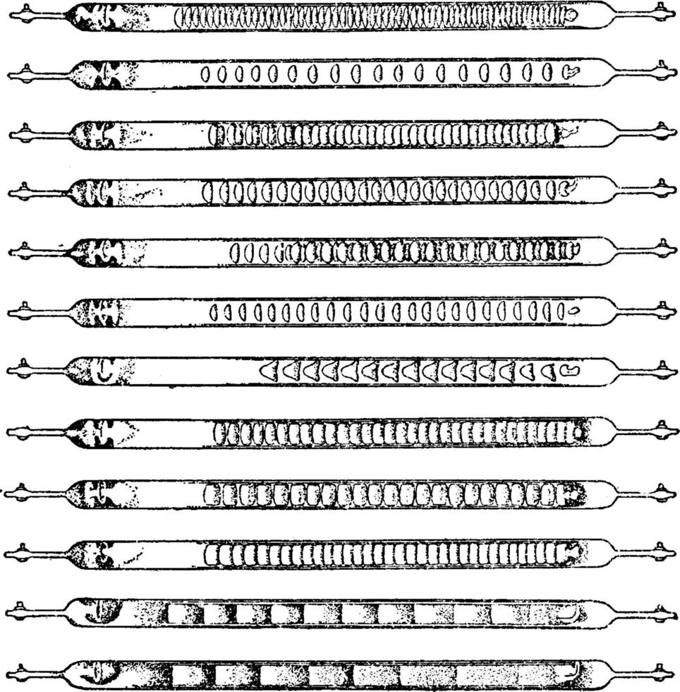 striato scarico, Vintage ▾ illustrazione. vettore