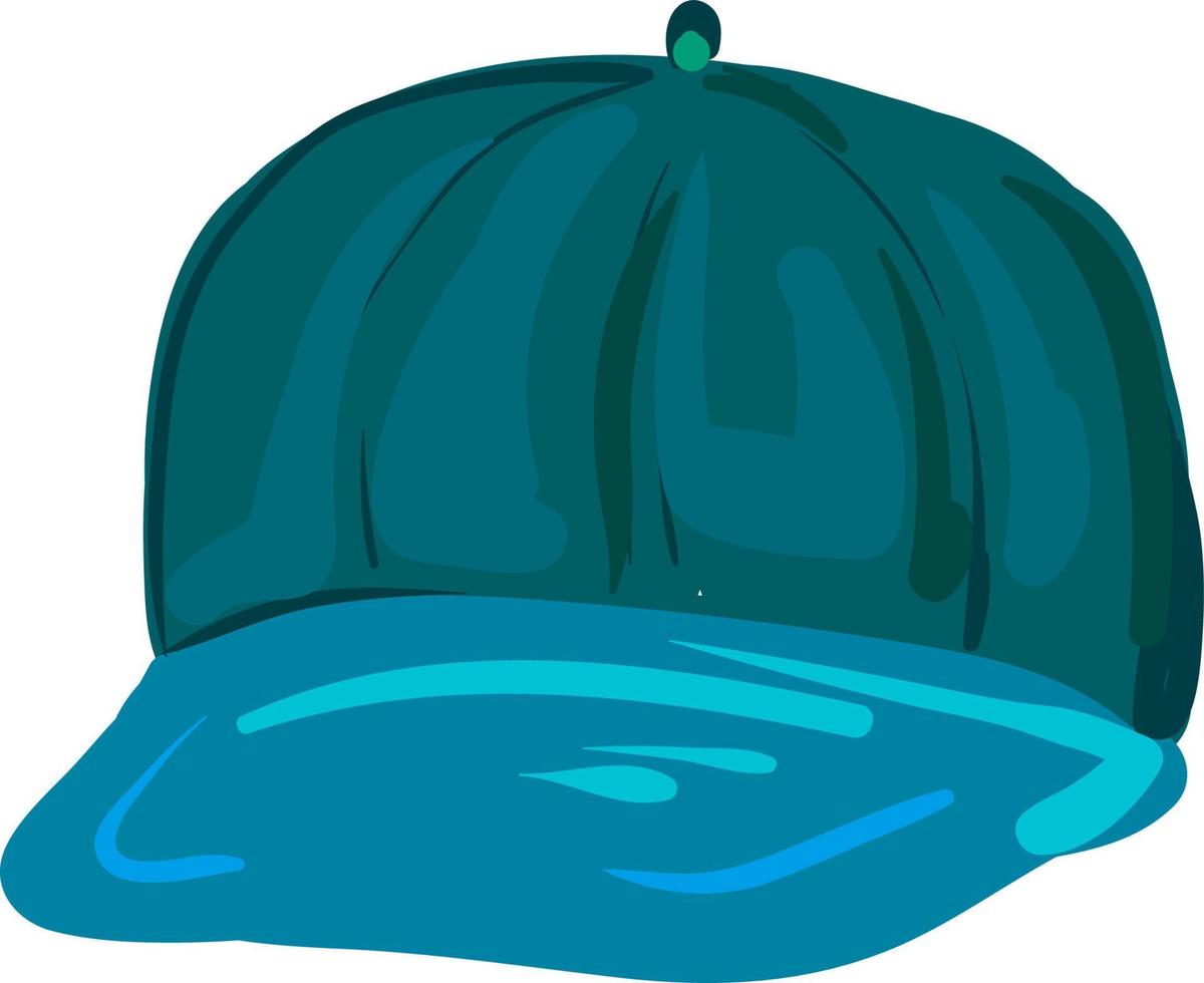 un' berretto cappello, vettore o colore illustrazione.