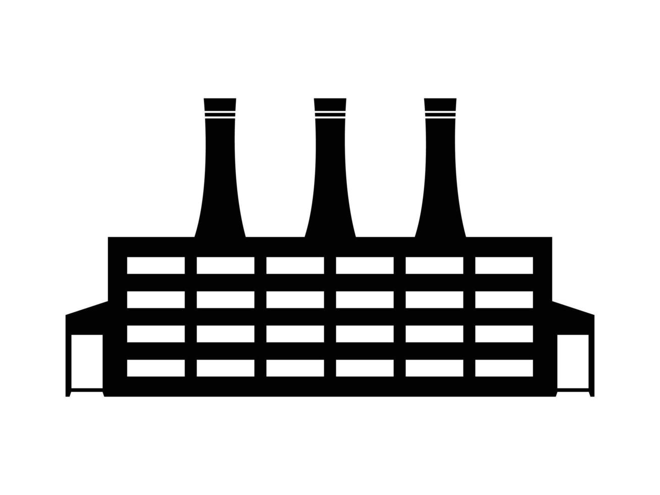 fabbrica icona. industria cartello illustrazione isolato su bianca sfondo per grafico e ragnatela design. vettore