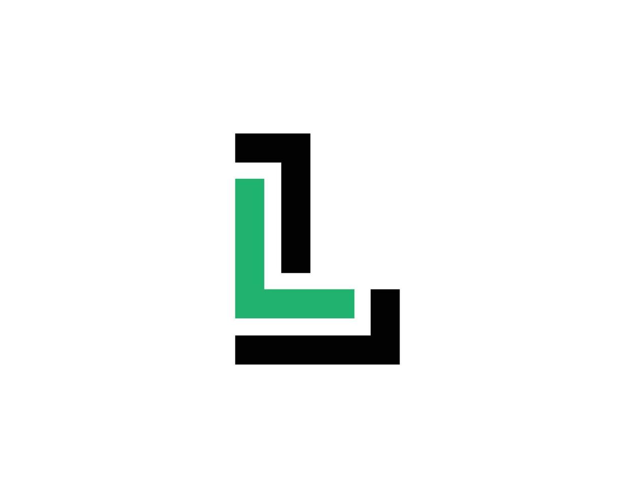 l ll logo design vettore modello