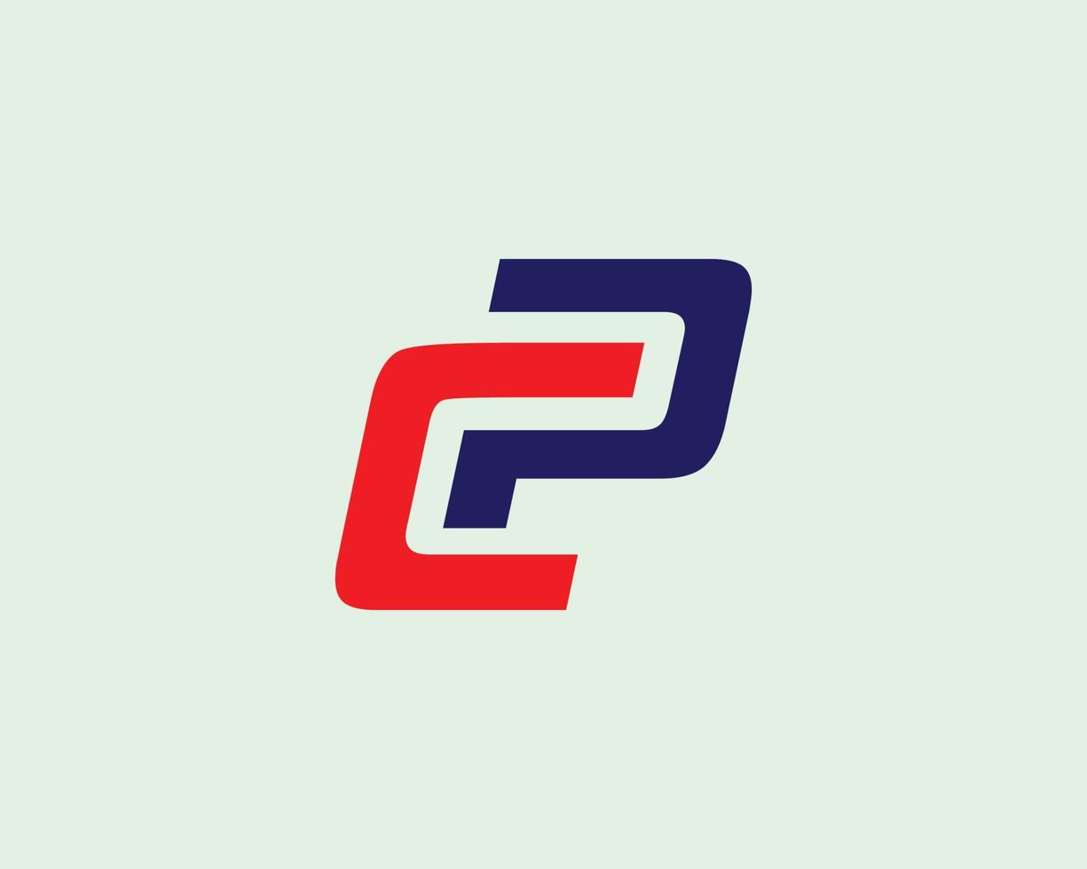cp pc logo design vettore modello