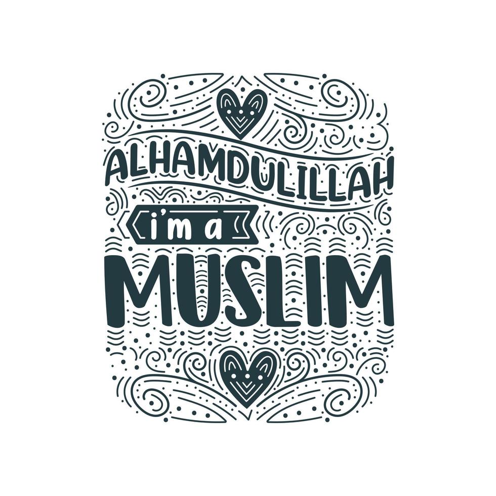 Ramadan ricaricare il tuo iman- musulmano religione santo mese tipografia. vettore