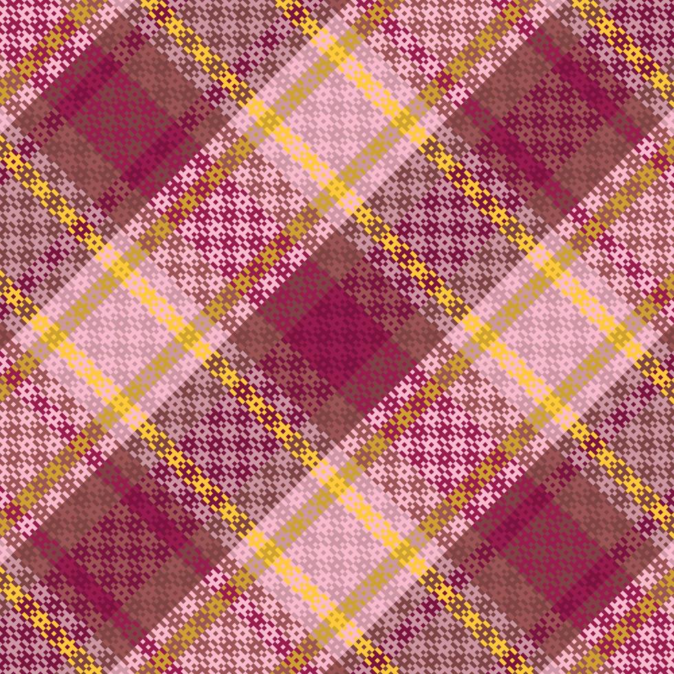 tartan o plaid retrò colore modello. vettore