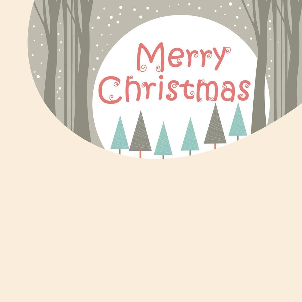 allegro Natale e contento nuovo anno tipografia vettore design per saluto carte e manifesto.