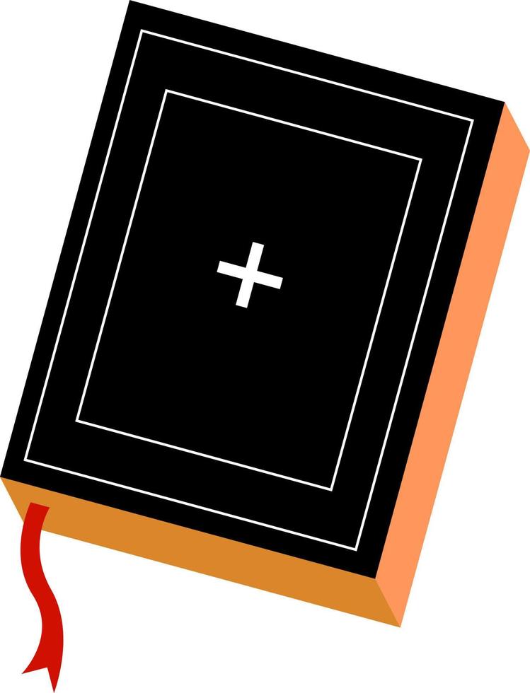 santo Bibbia, illustrazione, vettore su bianca sfondo.