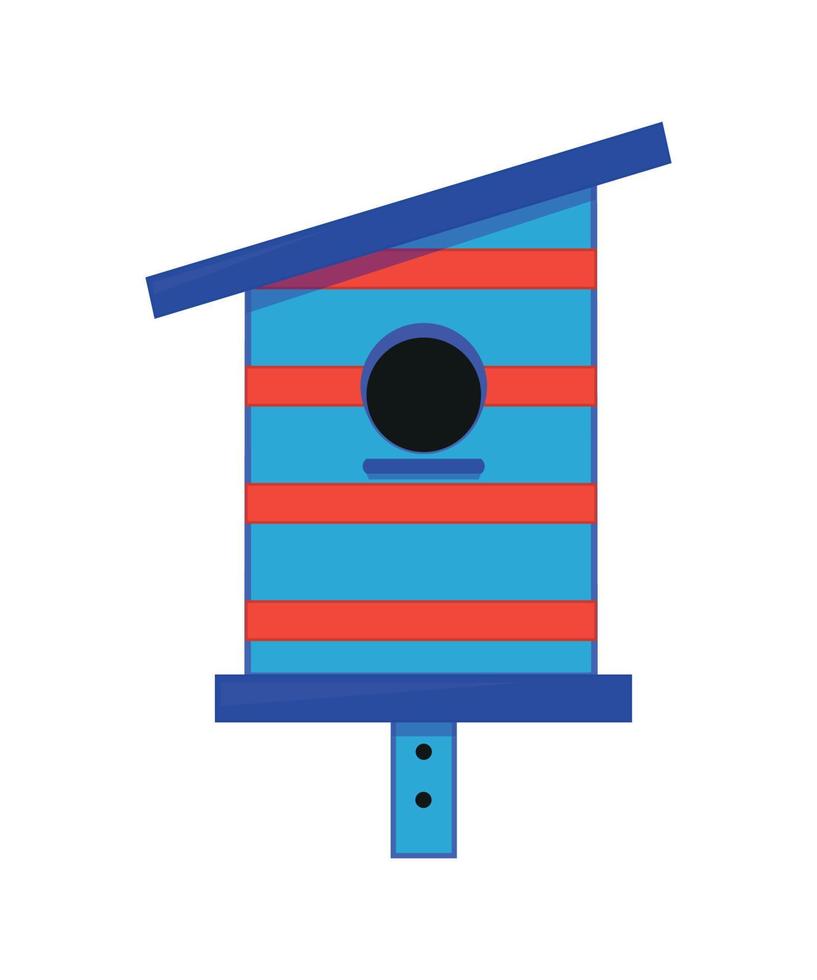 vettore illustrazione di birdhouse