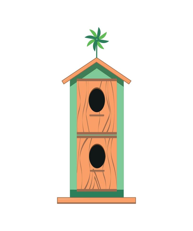 vettore illustrazione di birdhouse