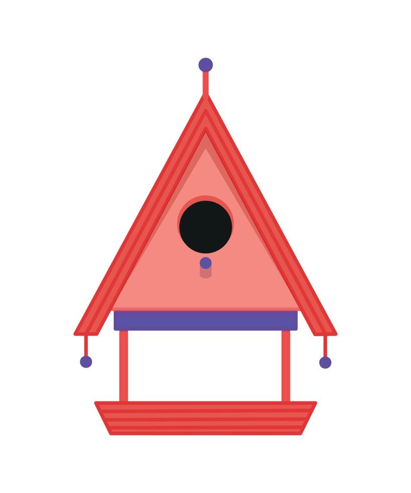 vettore illustrazione di birdhouse