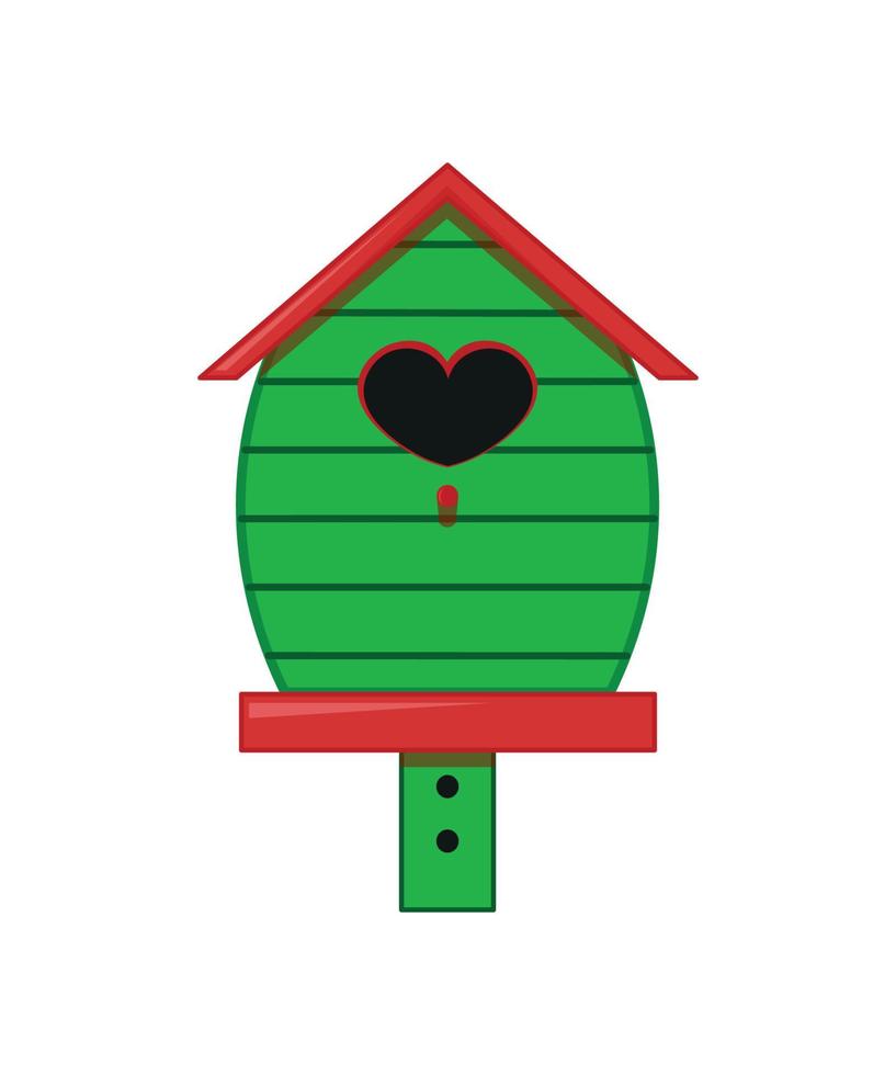 vettore illustrazione di birdhouse