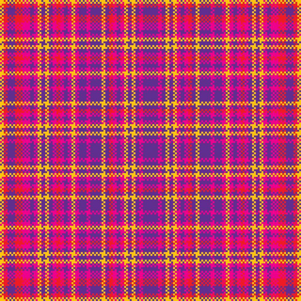 tartan plaid modello senza soluzione di continuità. Stampa tessuto struttura. dai un'occhiata vettore sfondo.