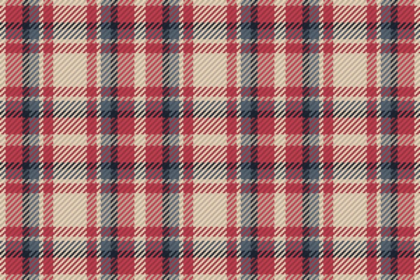 senza soluzione di continuità modello di Scozzese tartan plaid. ripetibile sfondo con dai un'occhiata tessuto struttura. vettore fondale a strisce tessile Stampa.