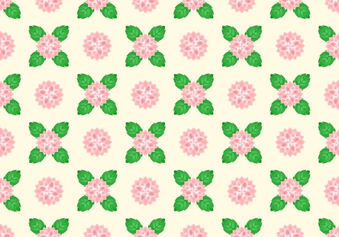 Camellia Pattern Vector gratuito