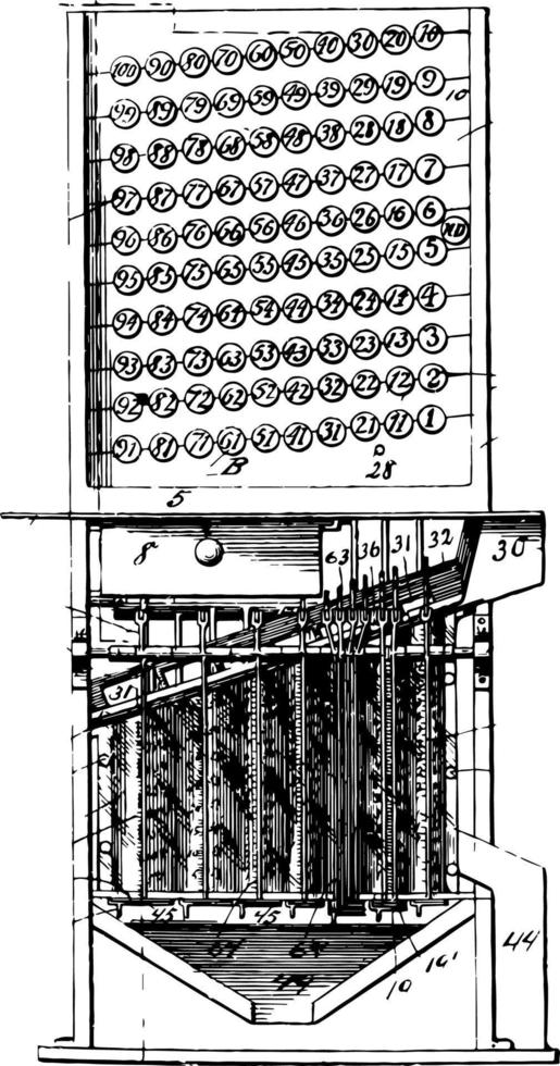 modificare fabbricazione e moneta raccolta Registrati selezionatore Vintage ▾ illustrazione. vettore