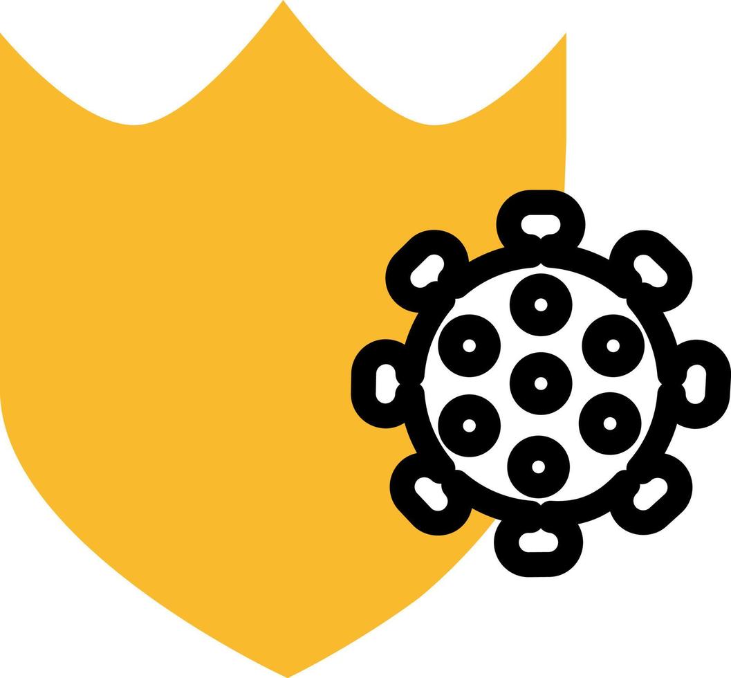 corona virus protezione, illustrazione, vettore su un' bianca sfondo.