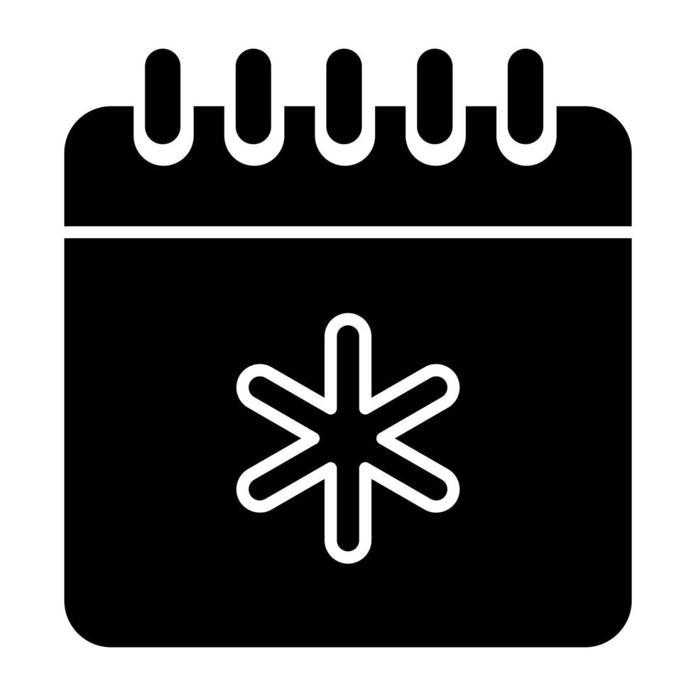un' unico design icona di medico appuntamento vettore